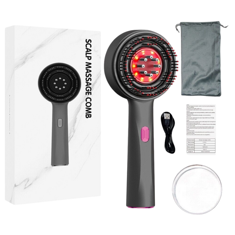 GlowStyle Red Light Scalp Therapy Comb