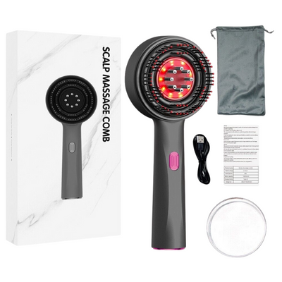 GlowStyle Red Light Scalp Therapy Comb